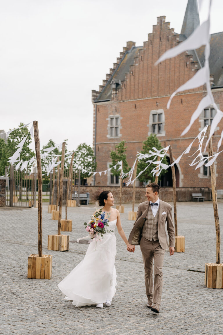 Esther en Arne huwelijk in Herkenrode hoeve, kelchterhoef, houthalen-helchteren, hasselt