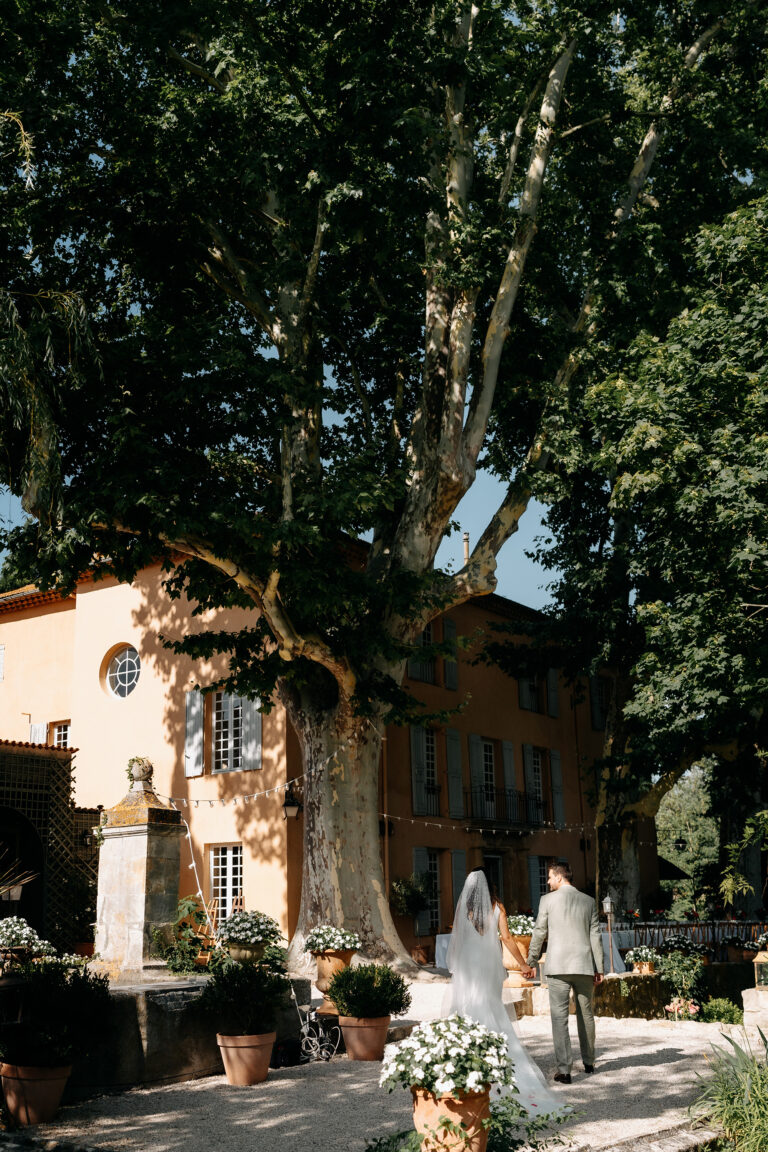 Britt en Steven, Huwelijk in Aix-en-Provence, Frankijk, Bastide de Puget