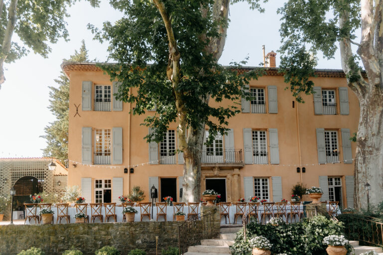 Britt en Steven, Huwelijk in Aix-en-Provence, Frankijk, Bastide de Puget